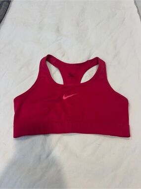 Nike Women's Fuchsia Racerback Sports Bra Size M